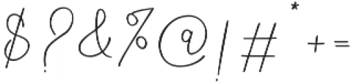 Carlyle honi Regular otf (400) Font OTHER CHARS