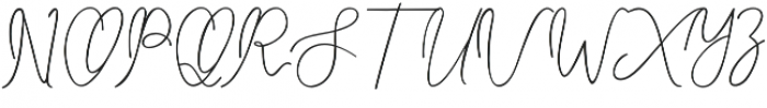 Carlyle honi Regular otf (400) Font UPPERCASE