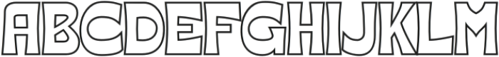 Carmesi Corte Outline otf (400) Font