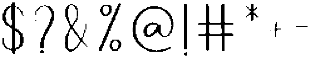 Carmila Regular otf (400) Font OTHER CHARS