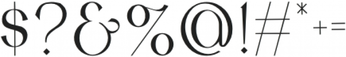 Carmilla Regular otf (400) Font OTHER CHARS