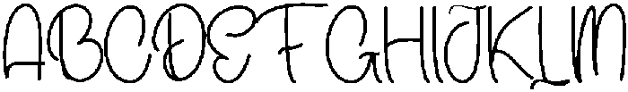 Carmille Regular otf (400) Font UPPERCASE