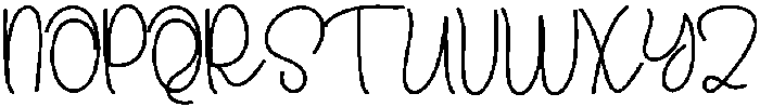 Carmille Regular otf (400) Font UPPERCASE