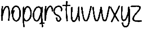 Carmille Regular otf (400) Font LOWERCASE