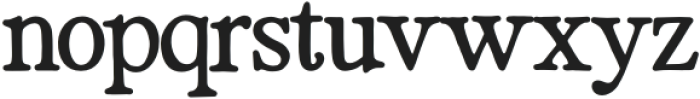 Carmine Raysford Regular otf (400) Font LOWERCASE