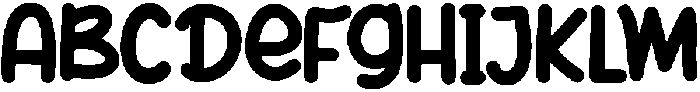 Carnival Craftie Regular otf (400) Font UPPERCASE