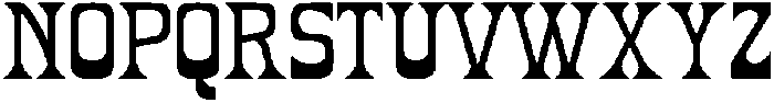 Carnival Parade Regular otf (400) Font LOWERCASE