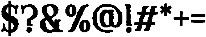 Carnival Street otf (400) Font OTHER CHARS
