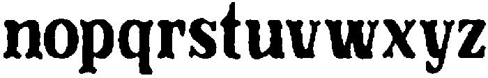 Carnival Street otf (400) Font LOWERCASE