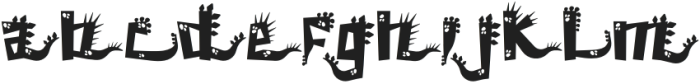 Carnotaurus Two otf (400) Font LOWERCASE