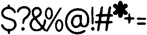 Carobo ttf (400) Font OTHER CHARS
