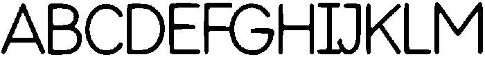 Carobo ttf (400) Font UPPERCASE