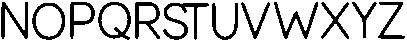 Carobo ttf (400) Font LOWERCASE