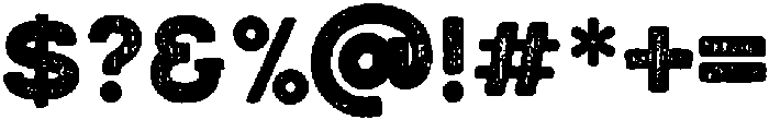 Carolina Cowgirl Rustic otf (400) Font OTHER CHARS