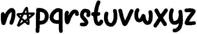 Carolina Regular otf (400) Font LOWERCASE