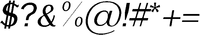 Carolina Regular otf (400) Font OTHER CHARS