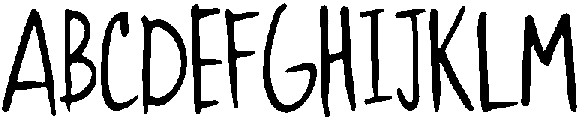 Carolina Regular otf (400) Font UPPERCASE