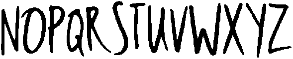 Carolina Regular otf (400) Font UPPERCASE