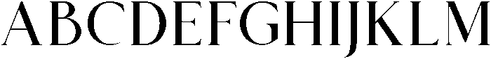 Carolina Regular otf (400) Font UPPERCASE