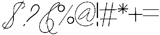 Carolina otf (400) Font OTHER CHARS