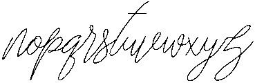 Carolina otf (400) Font LOWERCASE