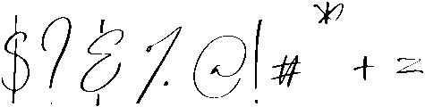 Caroline otf (400) Font OTHER CHARS