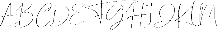 Caroline otf (400) Font UPPERCASE