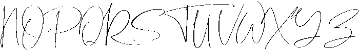 Caroline otf (400) Font UPPERCASE