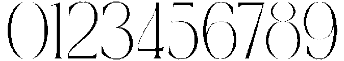 Caroline otf (400) Font OTHER CHARS