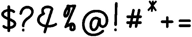 Caroline otf (400) Font OTHER CHARS