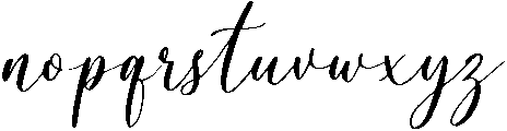 Caroline otf (400) Font LOWERCASE
