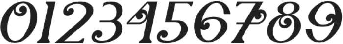 Caroolyn-Italic otf (400) Font OTHER CHARS