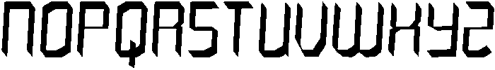 Carousel Regular otf (400) Font UPPERCASE
