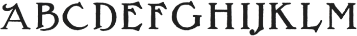 Carriage House otf (400) Font UPPERCASE