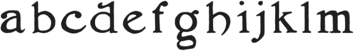 Carriage House otf (400) Font LOWERCASE