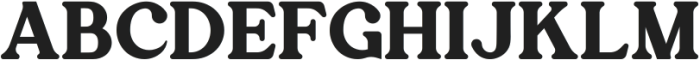 Carriage otf (400) Font UPPERCASE