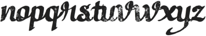 Carribean italic Grunge Italic ttf (400) Font LOWERCASE