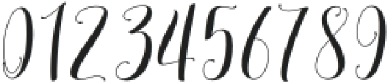 Carriescript Regular otf (400) Font OTHER CHARS