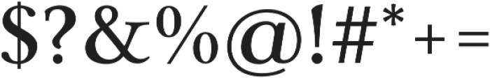 Carrig Pro Medium otf (500) Font OTHER CHARS