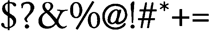 Carrig Refined otf (700) Font OTHER CHARS