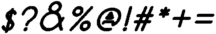 Carrinady Bold otf (700) Font OTHER CHARS