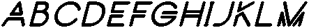 Carrinady Bold otf (700) Font UPPERCASE