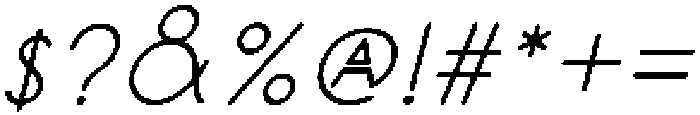 Carrinady Light otf (300) Font OTHER CHARS