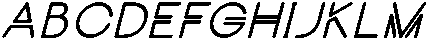 Carrinady Medium otf (500) Font UPPERCASE