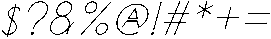 Carrinady Thin otf (100) Font OTHER CHARS