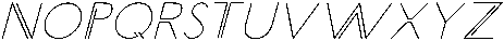 Carrinady Thin otf (100) Font UPPERCASE