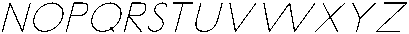 Carrinady Thin otf (100) Font LOWERCASE