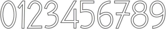 Carrot Outline otf (400) Font OTHER CHARS