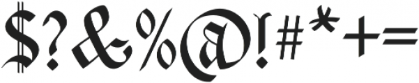 Carta Magna Regular ttf (400) Font OTHER CHARS