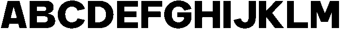 Carteny Black otf (900) Font UPPERCASE